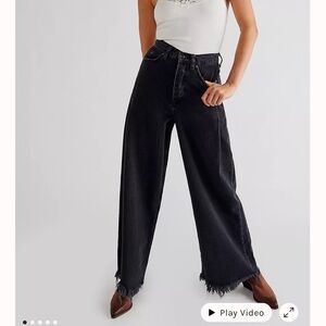 We the Free Old West Slouchy Wide Leg Jeans
